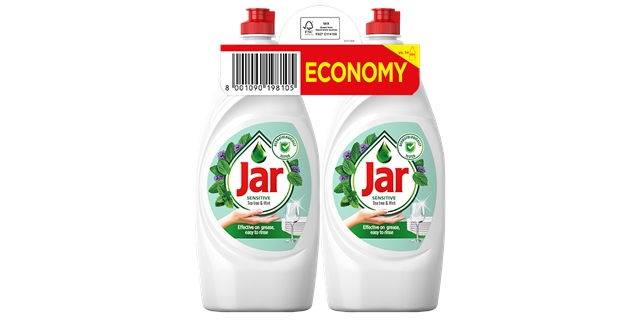 Jar na mytí nádobí Tea Tree & Mint 2x900ml                                                                                                                                                                                                                